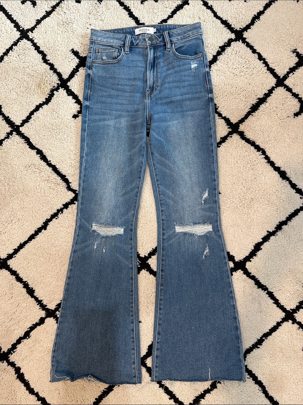Hidden Jeans Happi Classic Flare Jeans - Picture 4 of 5